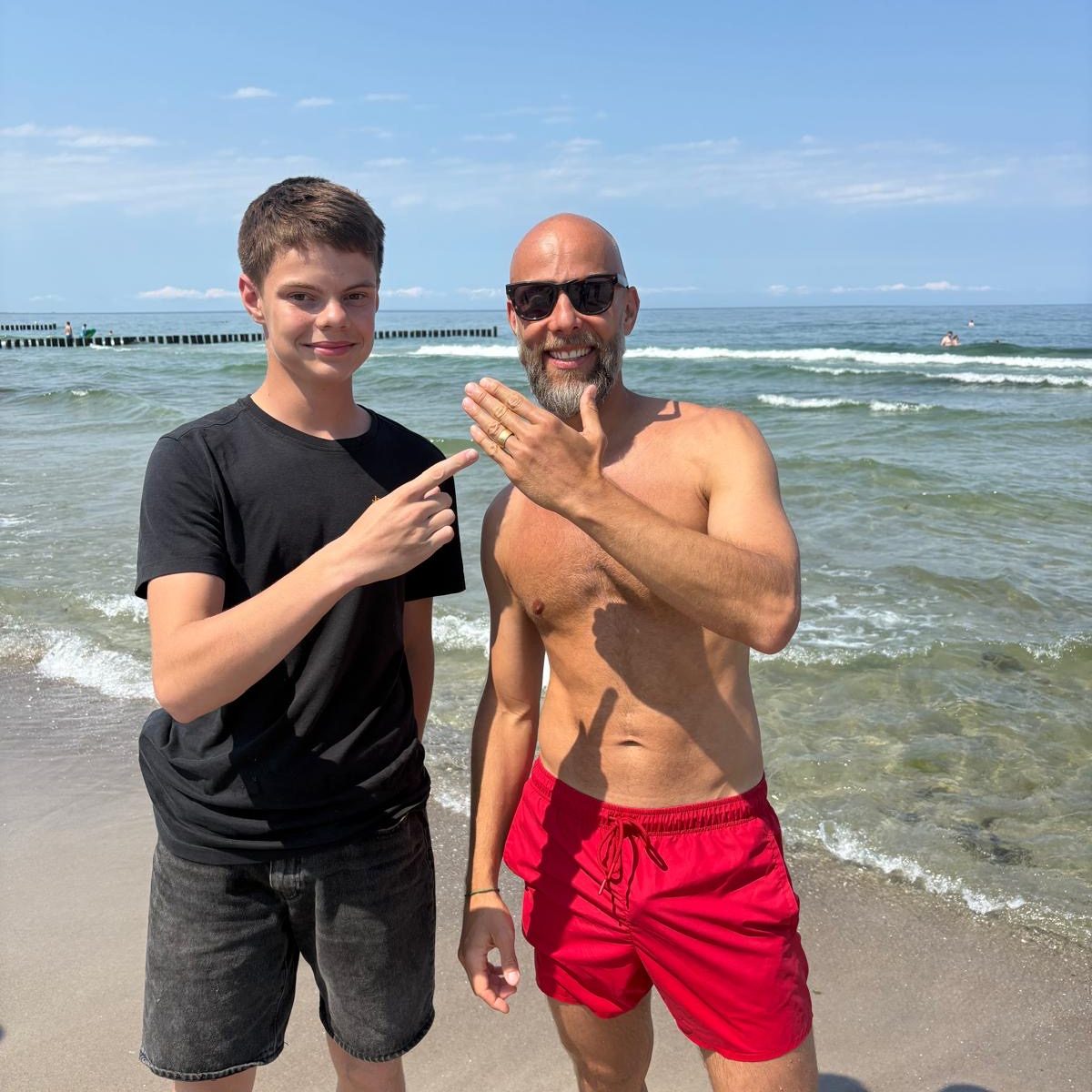 Ring im Wasser wiedergefunden Ring im Wasser verloren